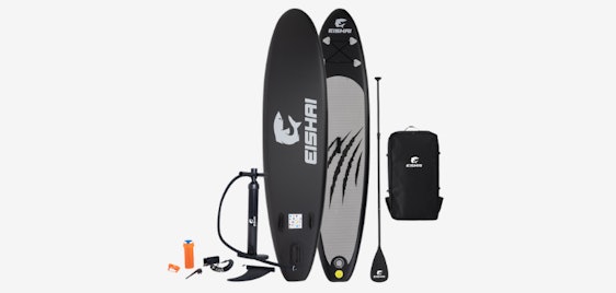 Eishai Sharkbite SUP Board für 133€ - mit Paddel, Pumpe & Sicherheitsleine, 300cm Länge