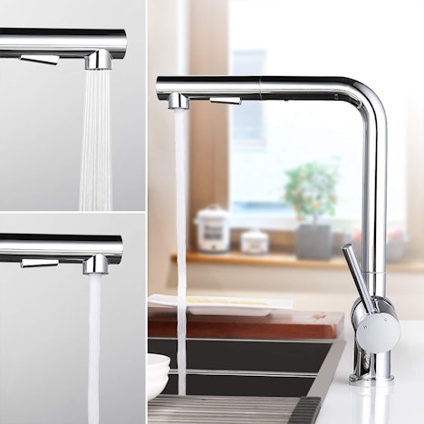 Wasserhahn Armatur Küche mit Brause