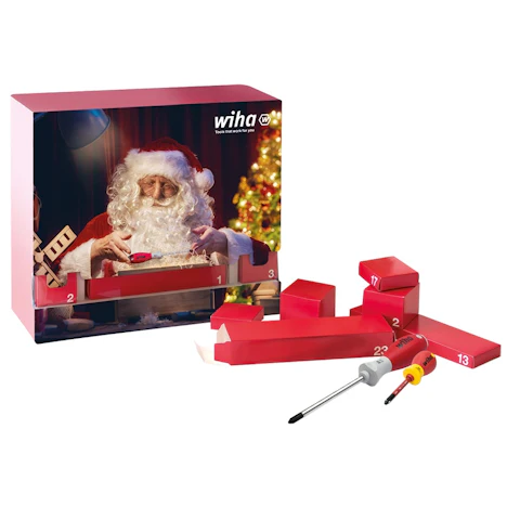 Wiha Adventskalender gefüllt mit Werkzeugen von Wiha für 19,95 EUR