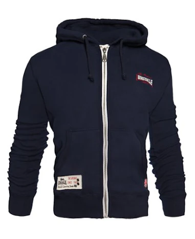 Lonsdale Herren Sweatshirt Men Hooded Zipsweat Watford, XS
