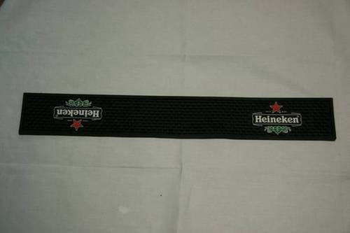 Heineken Barmatte Abtropfmatte 60 x 9 cm schwarz nur 9,99 EUR