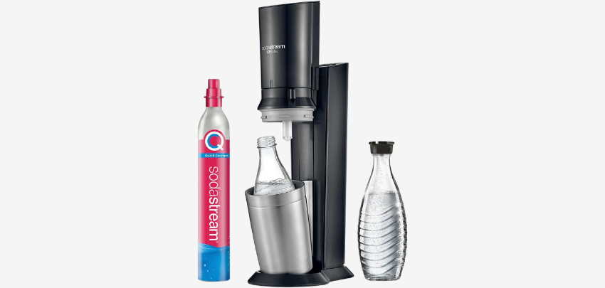 SodaStream Crystal 3.0 Titan für 90€ - Bestseller Nr. 1 unter den Trinkwassersprudlern