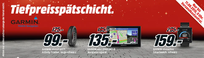 Tiefpreisspätschicht-bei-MediaMarkt---günstige-Garmin-Navis-und-Smartwatches-schnaeppchhenfuchs