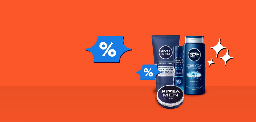 Nivea Pflegeprodukte bis -70% – hautfreundlich, breites Sortiment, nur 1 Tag!