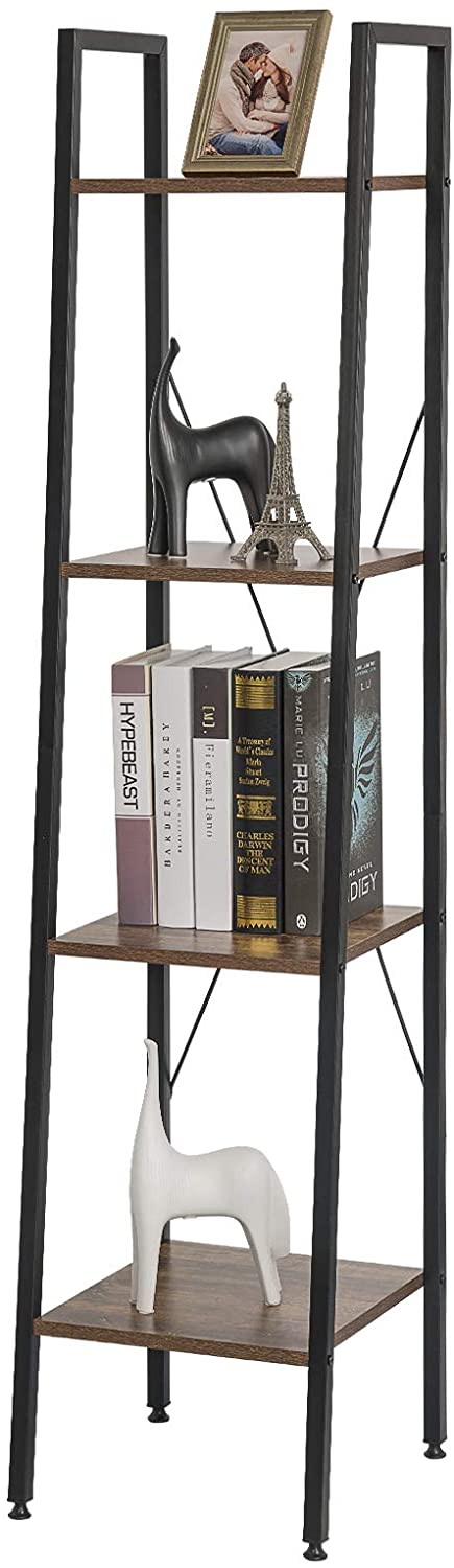 Standregal Bücherregal, 34x35x148cm, Vintage