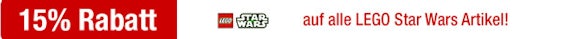 23,5% Rabatt auf alle Lego Star Wars Artikel bei Galeria Kaufhof *UPDATE*