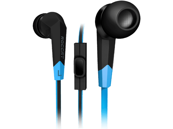 ROCCAT Syva In-Ear Headset Schwarz/Blau für 10 EUR inkl. VSK
