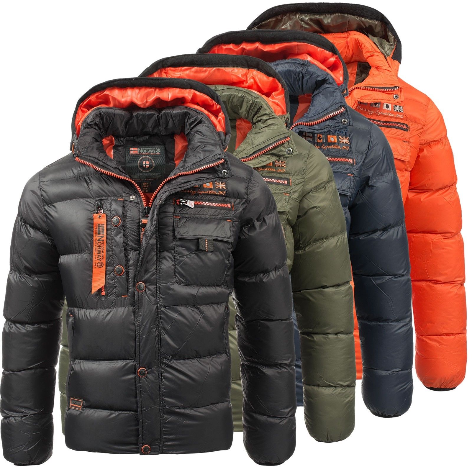 Geographical Norway warme Designer Herren Winterjacke 59,89 Euro inkl. Versand