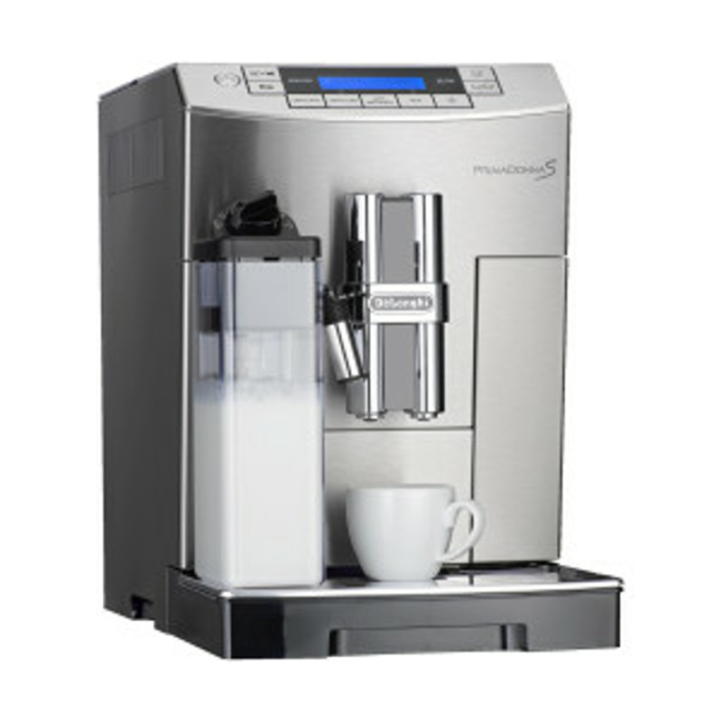 De&amp;#039;Longhi ECAM 28.466.MB PrimaDonna S Edelstahl-Schwarz mit 42% Nachlass