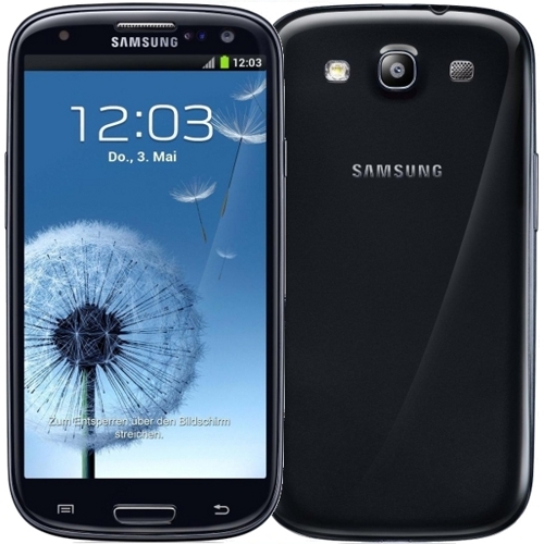 Samsung Galaxy S3 i9300 Smartphone HD Super-AMOLED 8 MP Cam Android 4.0 Schwarz für nur 379€