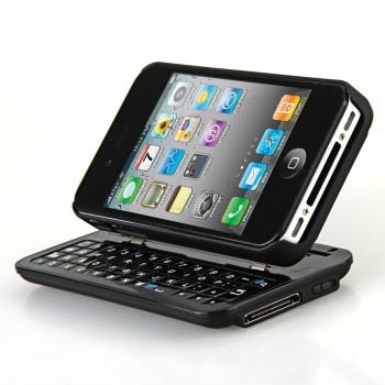Bluetooth Tastatur Keyboard + Case Gehäuse für iPhone 4S / 4 für nur 17,70€ (Vergleichpreis 39,99€)