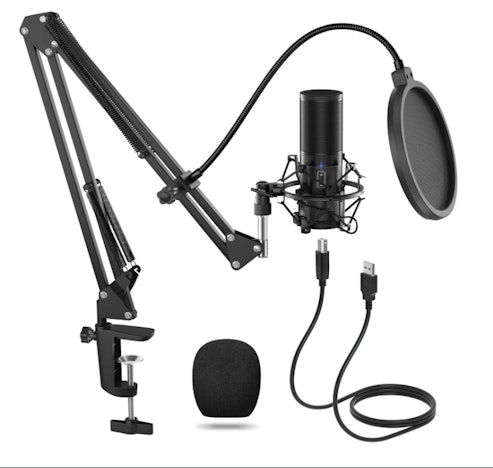 37% OFF TONOR Q9 USB Mikrofon Kondensator Microphone Kit Nierencharakteristik 43,98 EUR