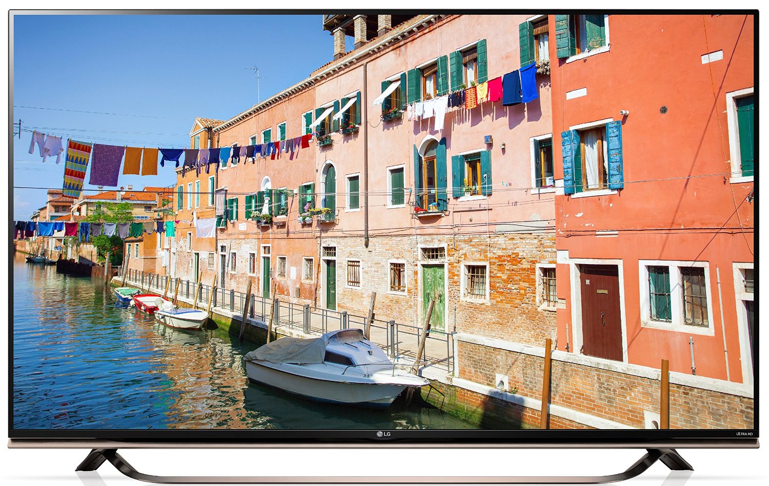 LG 55UF8609 für 1099€ - 55" Fernseher mit Ultra-HD, Triple Tuner, 3D, Smart TV und Energieklasse A+