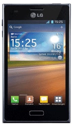 LG E610 Optimus L5 schwarz/weiß für 149€ - Android 4.0 Smartphone