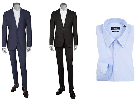 Hugo/Boss Anzüge im Doppelpack ab 540€ und Boss Hemden im Doppelpack ab 90€ bei Hirmer *UPDATE*