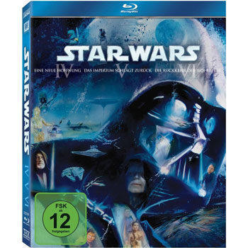 Star Wars Trilogie (Episode IV-VI) [Blu-ray] für 30€