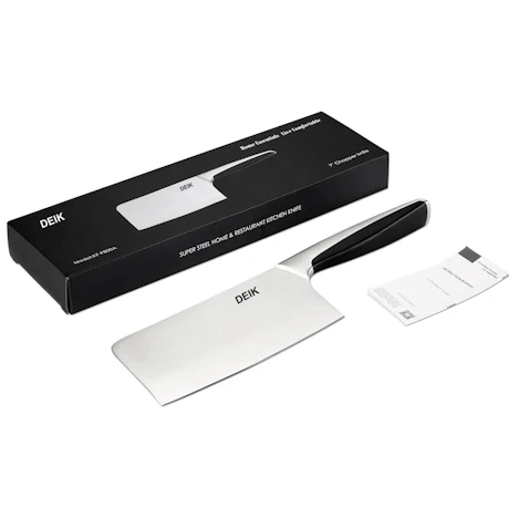 Deik 18 CM Edelstahl Hackmesser mit ergonomischem Griff für 7.48€