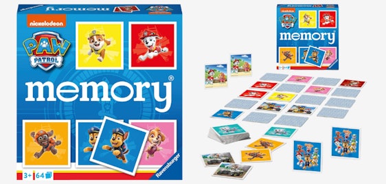 Paw Patrol Memory für 11€ - Spieleklassiker für 2-8 Spieler:innen ab 3 Jahren