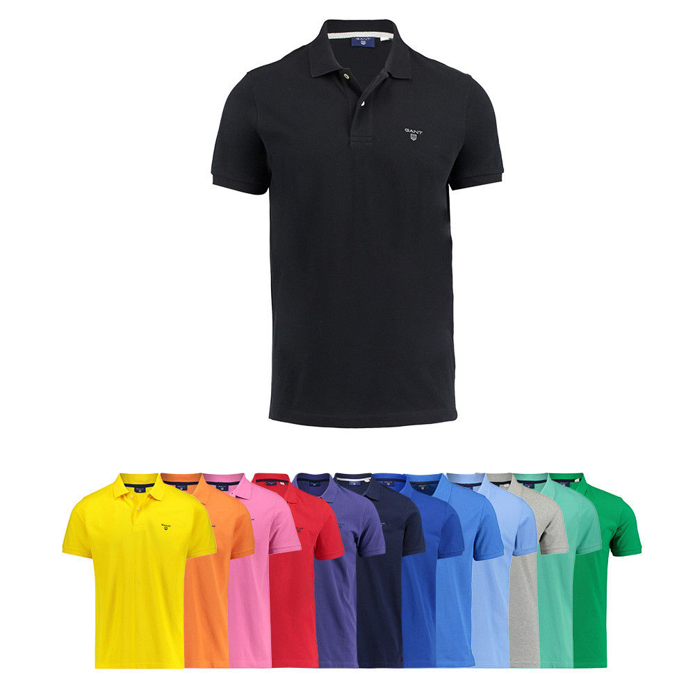 Gant Herren Poloshirt T-Shirt "The Summer Pique" Kurzarm
