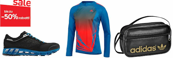 Adidas Sale mit bis zu 50% Rabatt *UPDATE*