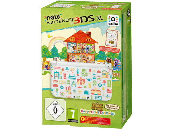 NINTENDO New Nintendo 3DS XL Animal Crossing Happy Home Designer Edition für 151€