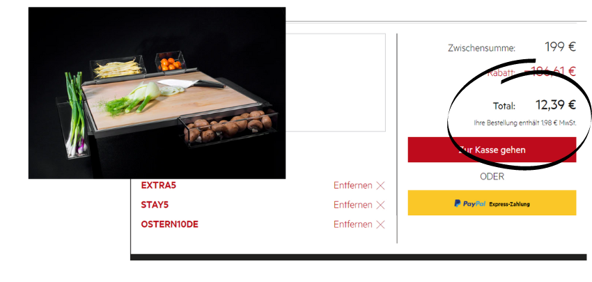 Aprilscherz oder Gutscheinfehler? 🤑 AEG Chef's Hub Schneidebrett für nur 18,38€ bestellen