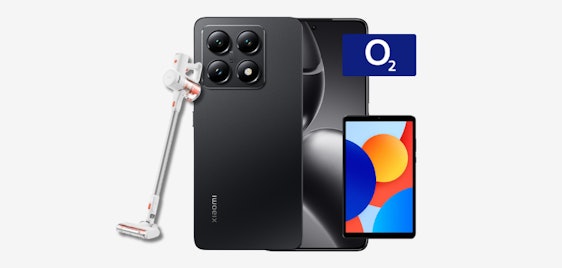 Xiaomi 14T + Redmi Pad SE + Staubsauger für einmalig 79€ im 30 GB o2 Tarif für 24,99€/Monat 📱💫