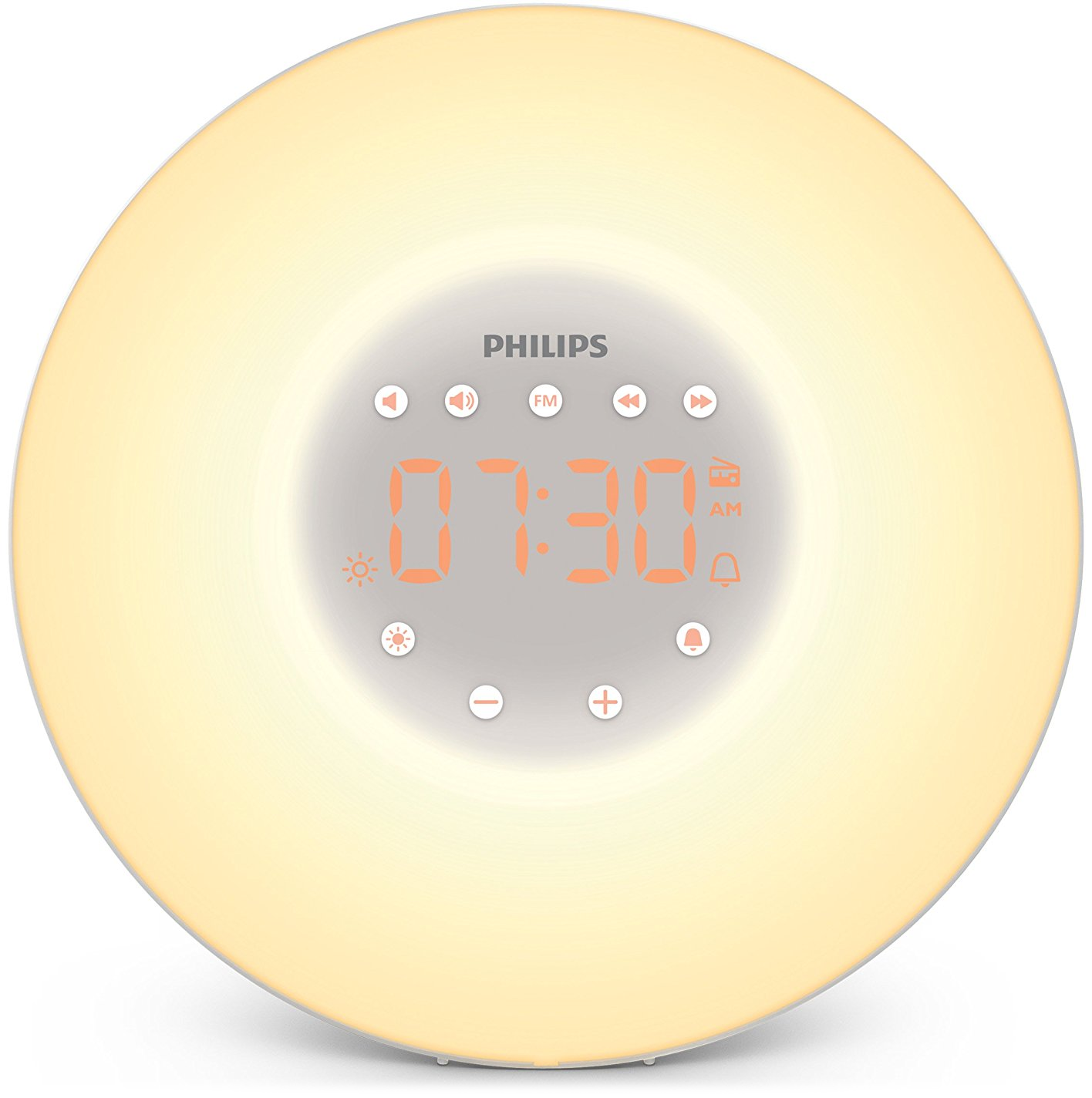 Philips HF3506/05 Wake-up Light für 54€ - Aufwachen mit Licht und 2 natürlichen Wecktönen