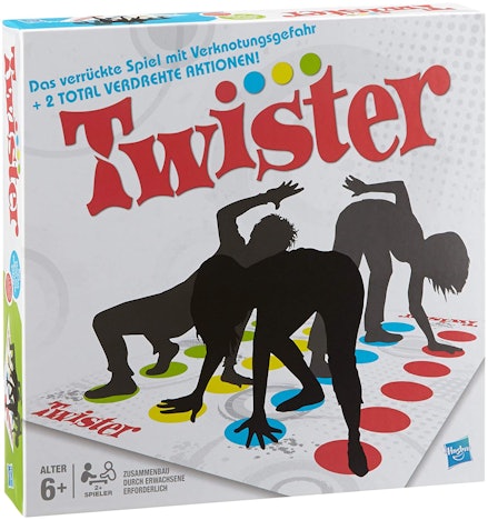 ( Prime ) Twister, Geschicklichkeitsspiel für Kinder & Erwachsene, Familienspiel, Partyspiel