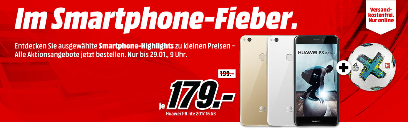 Media Markt Smartphone Fieber - z. B. HTC U Ultra für 259€