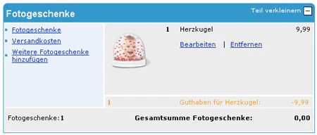 fotogeschenke herzkugel