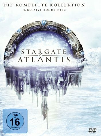 Stargate Atlantis - Die komplette Kollektion (26 DVDs) für 39,99 EUR inkl. Versand
