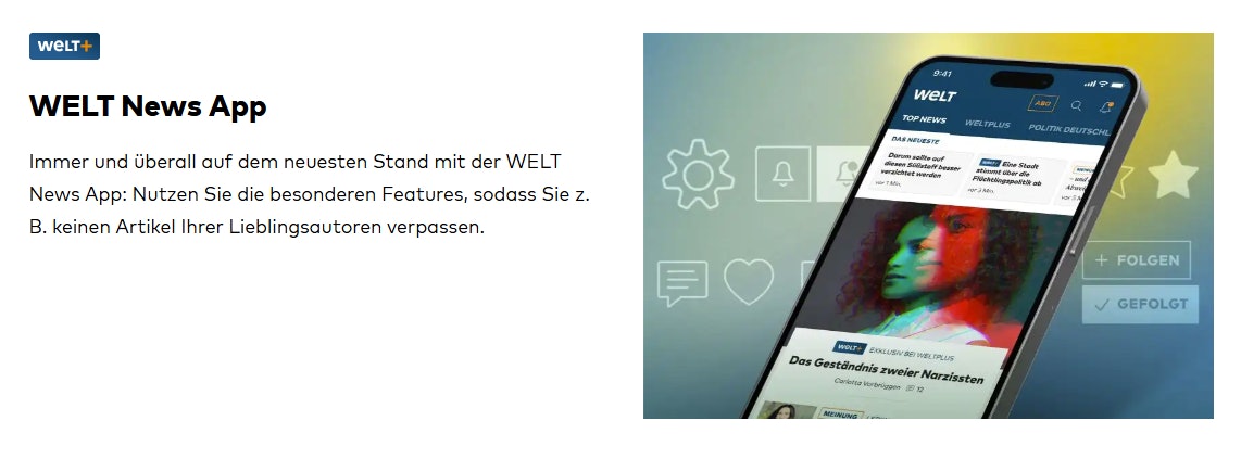 inkl. WELTPlus App