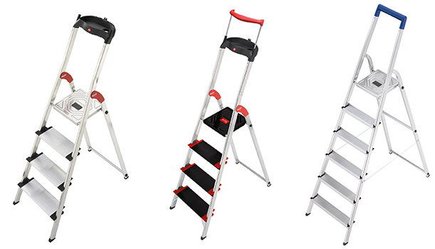 40% Rabatt auf Hailo-Leitern bei Amazon - z.B. Hailo 8814-001 Alu-Sicherheits-Haushaltsleiter für nur 50€