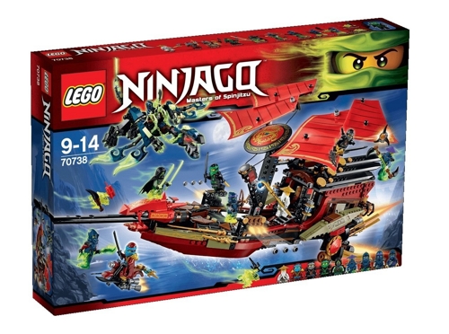 Lego 70738 - Ninjago letzte Flug des Ninja-Flugseglers für nur 89,60 EUR inkl. Versand
