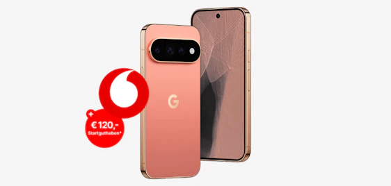 Mit Gigakombi- und Young-Vorteil 💣 Google Pixel 11 Pro im Vodafone-Allnet-Tarif mit 90GB 5G/LTE ab 24,99€ mtl.