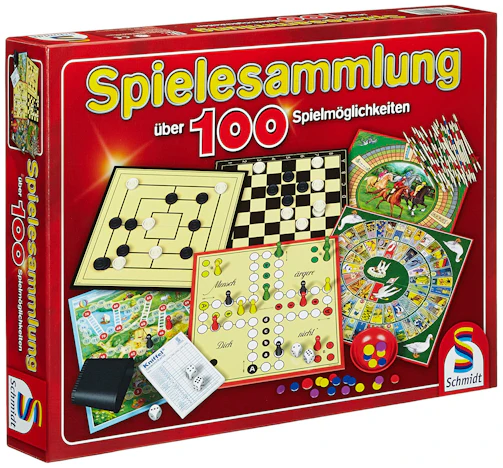 Schmidt-Spiele Spielesammlung 100 (49147) für 11,49 EUR