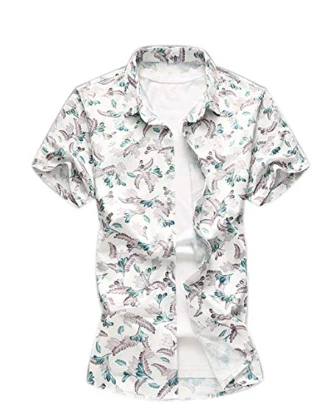 50% Rabatt auf Allthemen Herren Hawaiihemd Kurzarm in 7 Farben für nur 12,99€