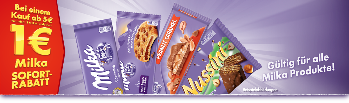 [Kaufland] Milka Schokolade Angebot + Coupon = 8 Tafeln für 4,28€