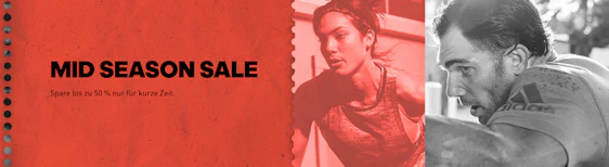 Adidas Mid Season Sale im September - bis zu 50% Rabatt