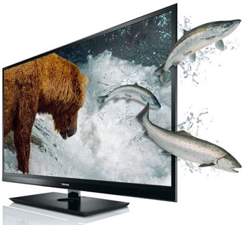 Toshiba 46WL863G für 739€ - 46" FullHD 3D LED TV mit Triple Tuner, Mediaplayer, USB-Recorder und WLAN (Update) - Warehouse-Deal