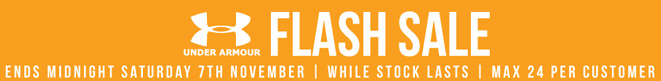 Under Armour Flash Sale bei SportsDirect - Lieferung aus England