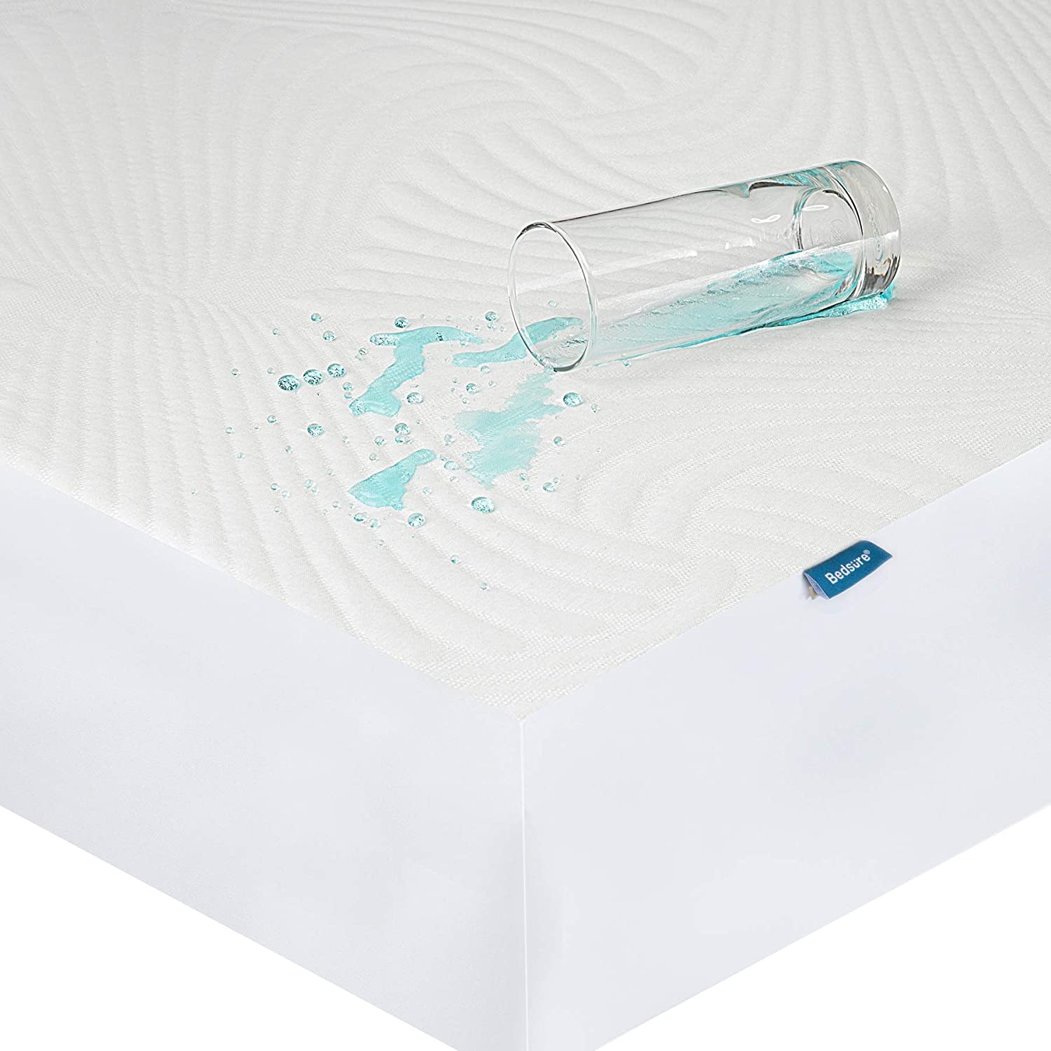 Bedsure wasserdichter Matratzenschoner 180x200 cm - Matratzenauflage mit Gummizug