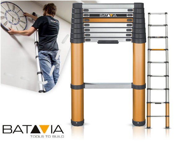 Batavia Giraffe Teleskopleiter für 80€ - 9 verstellbare Sprossen