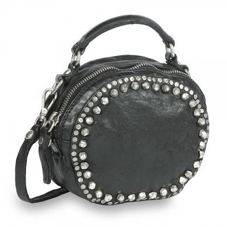 70,00€ auf Campomaggi Round Bowling Bag (C007260ND) black leather and matera studs sparen