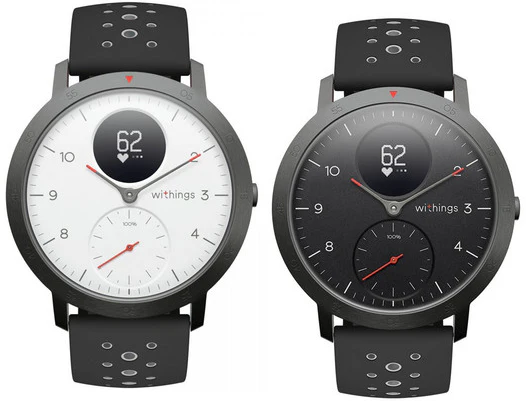 Withings Steel HR Sport für 126€ – klassische Smartwatch in weiß & schwarz