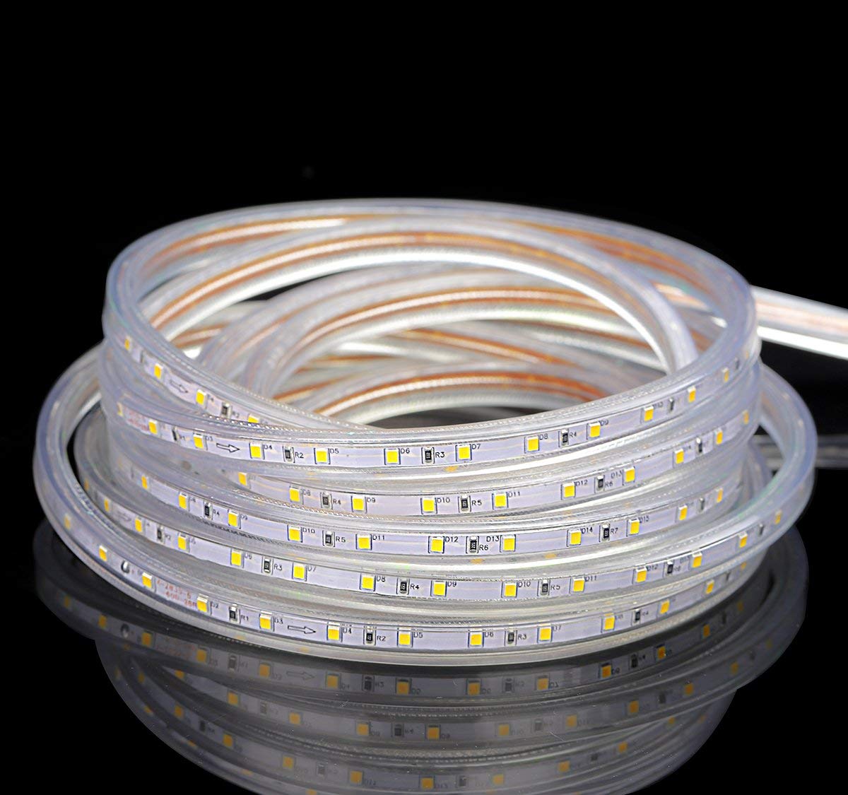 LED Strip wasserdicht,  3000K warmweiss, 5 Meter