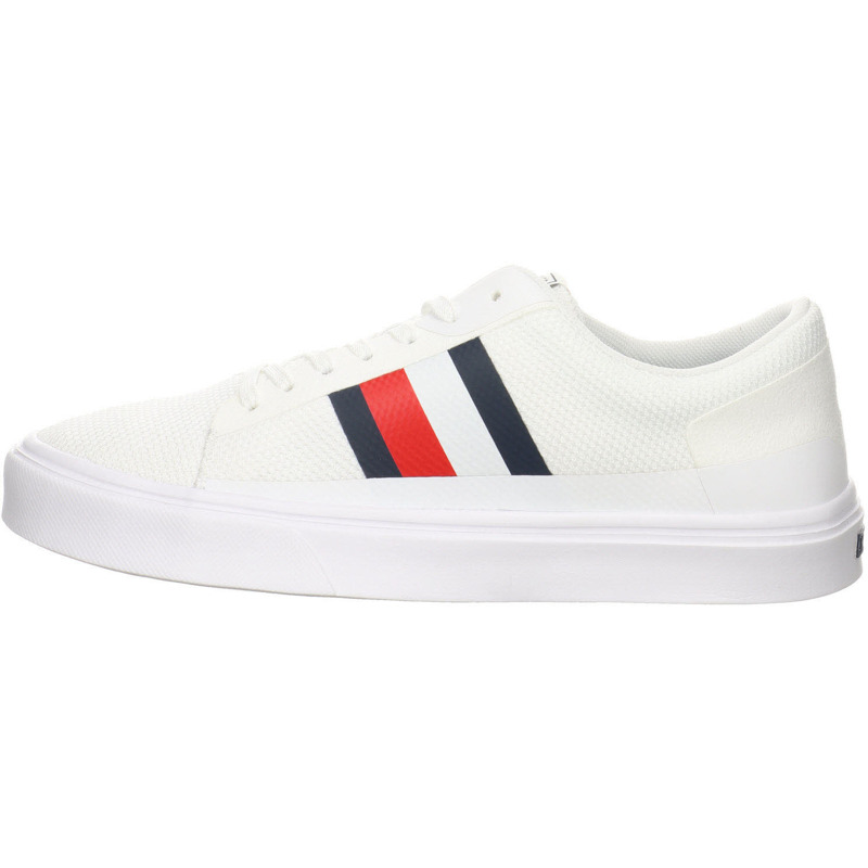 Tommy Hilfiger Lightweight Stripes Knit (FM0FM02689) white: 32,04€ statt 38,60€