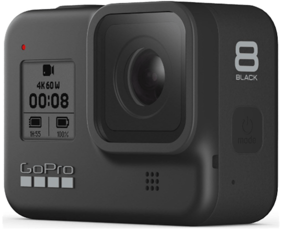 GoPro Hero8 Black für 245€ – wasserdichte 4K-Actioncam mit CMOS-Sensor, livestream-geeignet (refurbished)
