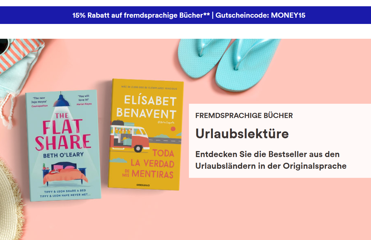 15% Rabatt auf fremdsprachige Bücher bei Thalia - z.B.: "The Room Where It Happened" von John Bolton für 20€